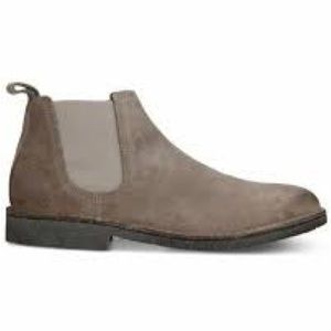 Kenneth Cole Grey Hewitt Chelsea Chukka Boots
